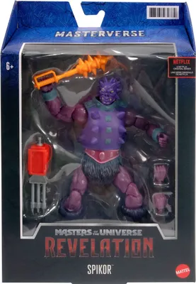 Produktbild von Mattel Masters of the Universe: Revelation Masterverse Actionfigur 2021 Spikor 18 cm