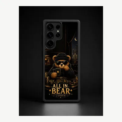 Image de Coque de protection pour Samsung S25 Ultra, étui de téléphone avec motif ours – LUNØIR ©
