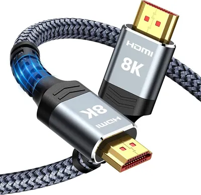Produktbild von HDMI 2.1 Kabel 1,5m 8K, 2.1 Snowkids 48Gbps High Speed ​​8K@60Hz HDMI Kabel für PS5 PS5/4/3 X-BOX HDTV