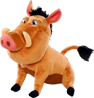Produktbild von König der Löwen Pumba Plüschtier, 25 cm Größe