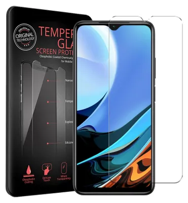 Image de 2x film de protection pour Xiaomi Redmi 9T film de téléphone portable protection en verre blindé film de protection d'écran