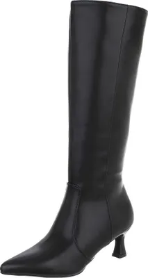 Produktbild von Ital-Design Damen Stiefel  Lederoptik Klassische Stiefel 90109861 Schwarz Gr.  39