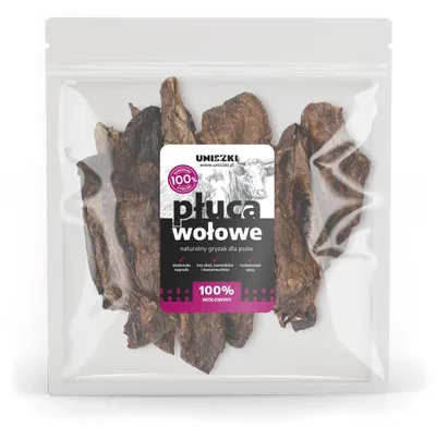Produktbild von UNISZKI Rinderlungen - Leckerli für Hunde - 500 g