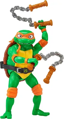 Produktbild von Teenage Mutant Ninja Turtles: Mutant Mayhem Actionfigur Michelangelo 11 cm