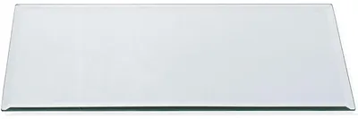 Image de MIRROR rectangular plate - argent - 15x30x0,5cm - verre
