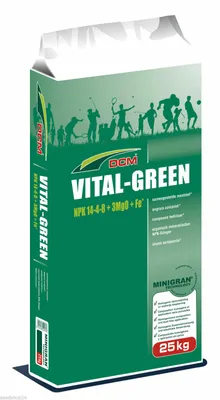 Obrázok produktu pre Trávnikové hnojivo Vital-Green (25 kg na 1 000 m²)