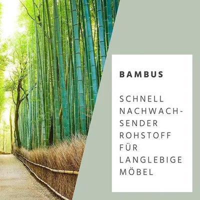 Produktbild von Bamboo-Organizer für Besteck und Schmuck - 30 x 30 x 5 cm - 5-Teil-Lade - Holz - Naturell