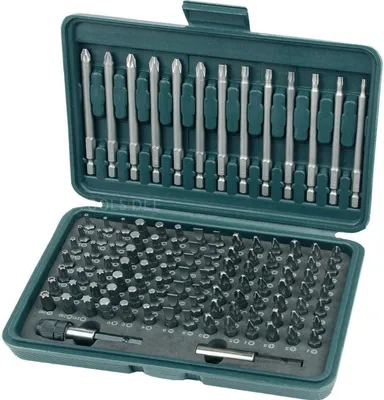 A bit set in a case.