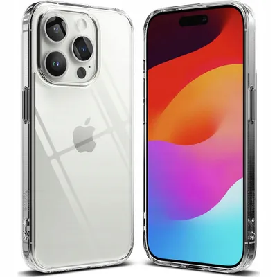 Obrázok produktu pre Ringke Puzdro kryt mobilný telefón puzdro puzdro ochranný kryt Futeral pre Apple iPhone 15 Pro Max Transparent