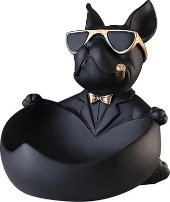Produktbild von Famanu Figur Französische Bulldogge - Moderne Dekoration für Flur und Wohnzimmer