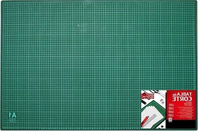 Produktbild von Famanu Schneidmat selbstheilend 5-lagig - A1 841 x 594 cm - grün
