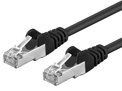 Image de Câble réseau PremiumCord, Ethernet, LAN et câble de raccordement CAT6a, 10 Gbit/s, S/FTP