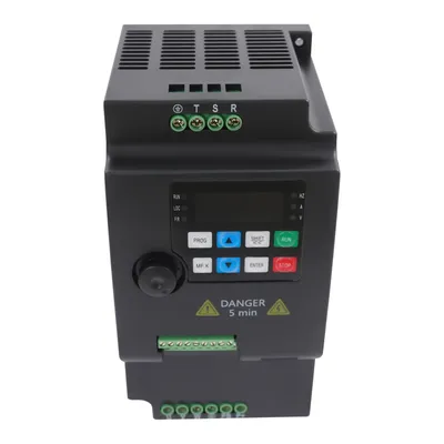 Zdjęcie produktu dla 5.5kw Przetwornica częstotliwości 380V 3-fazowe wejście i wyjście uniwersalny silnik VFDA
