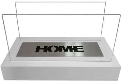 Produktbild von Home Tisch weiß - Ethanol - Kamin Tischkamin -Ethanolkamin