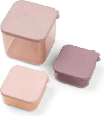 Produktbild von Done By Deer Lebensmittelbehälter-set M Elphee Durchsichtig Durchsichtig One Size