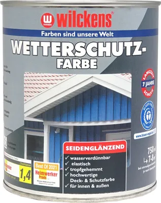 Produktbild von Wetterschutzfarbe 750 ml, anthrazitgrau