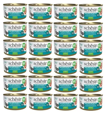 Produktbild von SCHESIR Hochsee-Gelbschwanzthunfisch (ausgewachsen) 24 x 70 g