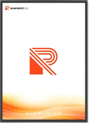 Produktbild von RAWWEST.BIS Bilderrahmen 70x100 cm Plexiglas Poster Foto Wandrahmen