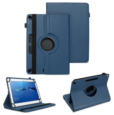 Produktbild von Tablet Tasche Huawei MediaPad M3 Lite 10 Hülle Schutzhülle Case Cover DrehbarFarben:Blau