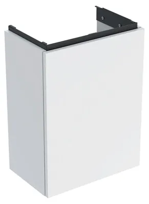 Produktbild von Geberit Handwaschbeckenunterschrank Acanto 1 Tür, Br. 40cm, we. hgl / weiß matt