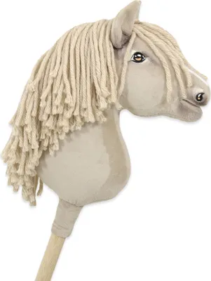 Immagine prodotto di Hobby Horse Premium piccolo cavallo a bastone - cremello A4