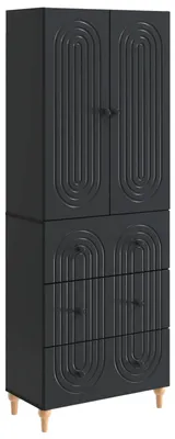 Obrázek produktu pro Sada skříněk 2 pcs 66 x 34,5 x 90 cm Kompozitní dřevo