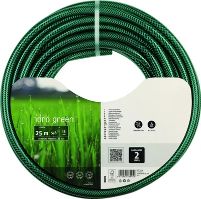 Image de FITT IDRO GREEN 15MM X 25M Tuyau de base à trois couches avec renfort