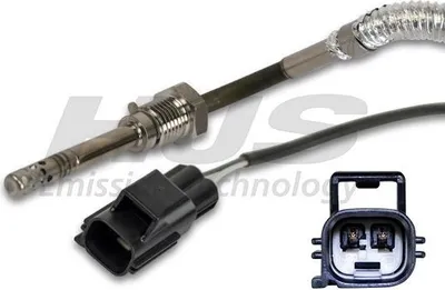 Produktbild von HJS 92 09 4215 Abgastemperatursensor für VOLVO XC60 (156) M14x1.5 390mm