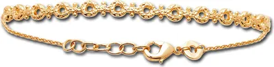 Productafbeelding van Balia armband, verguld geelgoud, 750, 18 cm, modelnummer D2JBEA002V