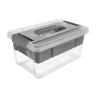 Obrázek produktu pro Orion 154046 Obdélníkový box MULTI Stormax 5 l šedý