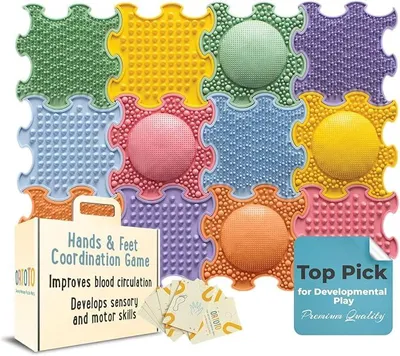 Imagen del producto de Juego de coordinación sensorial con piezas de puzzle (set de puzzle pequeño)