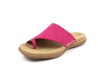 Produktbild von Gabor Damen Zehentrenner in Rosa, Größe 38