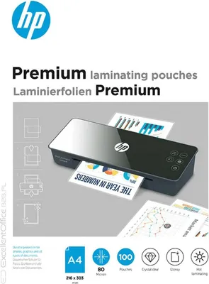 Image de HP Films de plastification Premium A4 80 microns 100x