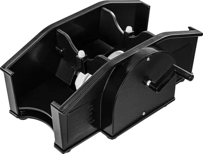 Produktbild von Mechanischer Kartenmischer Poker Kartenmischmaschine 24x16x10cm in schwarz