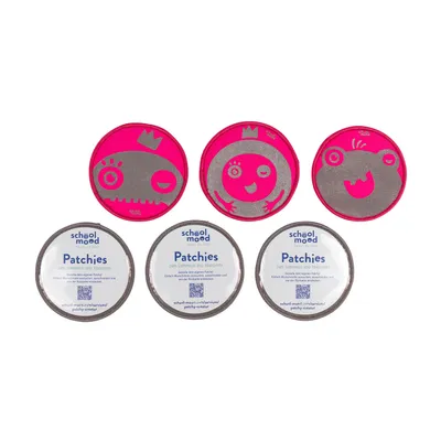 Produktbild von School Mood 6er Patchy-Set Pink Monsters