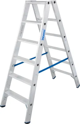 Immagine prodotto di KRAUSE STABILO Professional Stufen-DoppelLeiter 2x6 Stufen