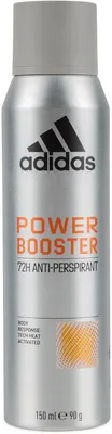 Obrázek produktu pro Adidas Antiperspirant sprej 150 ml Power Booster stříbrný 72h
