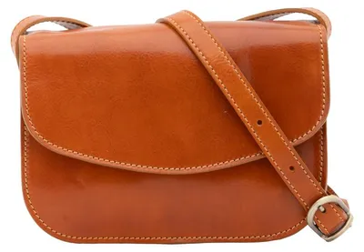 Image de Sac bandoulière pour femmes, en cuir véritable, en cuir pleine fleur, fermeture magnétique, bandoulière réglable