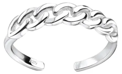 Produktbild von Zehenring geflochten: Zehring Silber 925