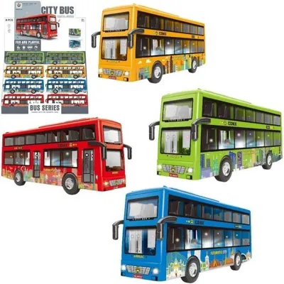 Image de Autobus à deux étages avec lumières et sons MIX - Trifox