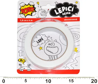 Obrázek produktu pro Lepící páska 18mm x 4m oboustranná