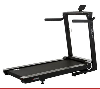 Obrázok produktu pre HAMMER Q. VADIS 7.0, 150 kg, 22 km/h, Kalórie, Vzdialenosť, frekvencia srdca, Incline, Rýchlosť, Čas, 2 používateľ / -ov, Čierna, 0 - 12%