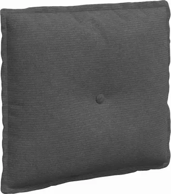 Obrázok produktu pre vidaXL Zadný vankúš tmavosivý 50 x 45 cm manšestrová látka