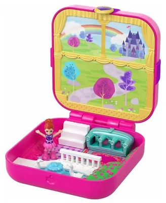 Image de Polly pocket le château de rêve de lila - figurine - mattel - gdk80 - poupée