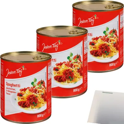 Produktbild von Jeden Tag Tomatenrahm-Suppe 3er Pack (3x400ml Dose) + usy Block