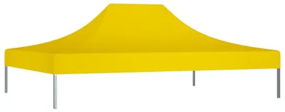 Obrázek produktu pro vidaXL Střecha párty stanu 4,5x3 m žlutá 270 g/m²