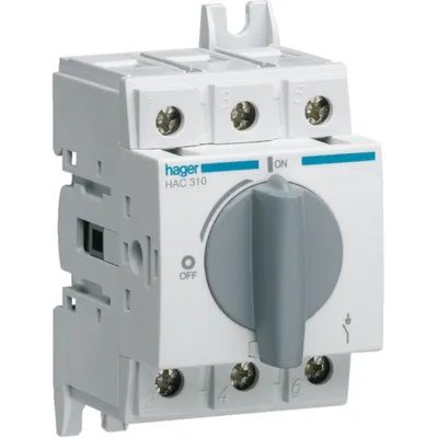 Image de Interrupteur-sectionneur HAC310 3 pôles 100A (HAC310)
