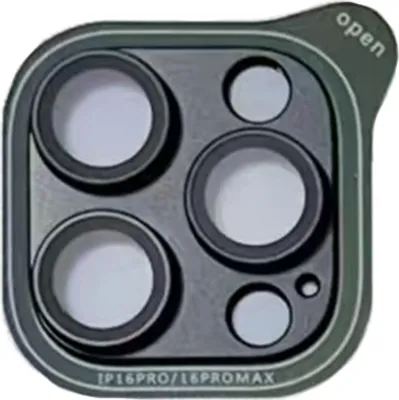 Produktbild von INF Matte Kameralinsenschutz für iPhone Schwarz iPhone 16 Pro/16 ProMax