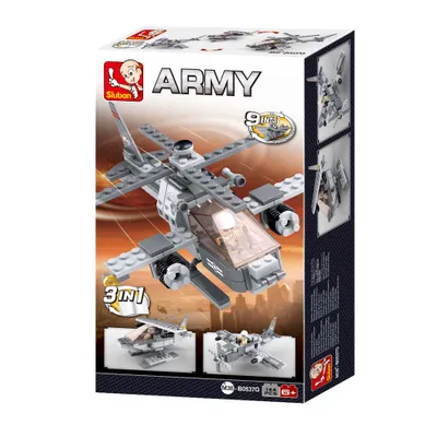 Produktbild von Sluban Army Helikopter 3-in-1 M38-B0537G