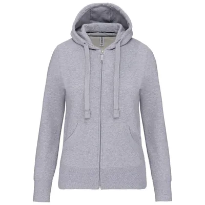 Produktbild von Kariban DAMEN KAPUZENSHIRT mit Reißververschluss